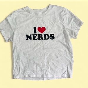 I Heart Nerds Baby Tee
